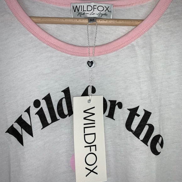 WILDFOX Wild for the Weekend Tee Size Medium - Picture 3 of 6